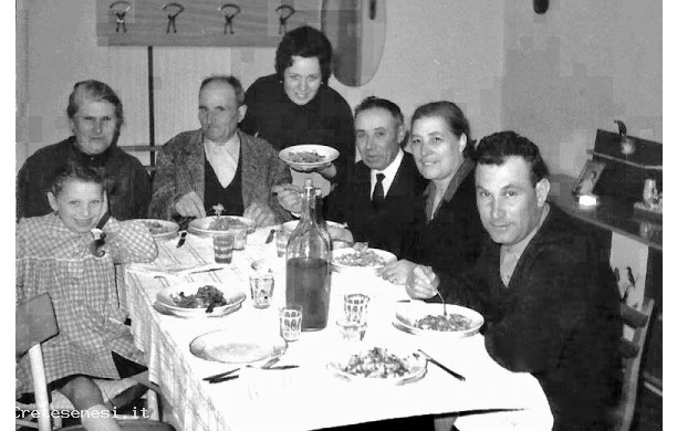 1966 - Pranzo di famiglia a casa Bianchini