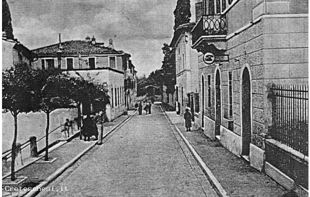 1952 - La via nova, realizzazione ottocentesca