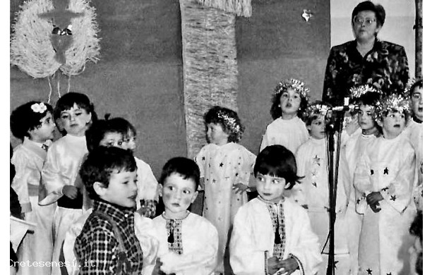 1987 - Festa di Natale alla scuola Materna, recita