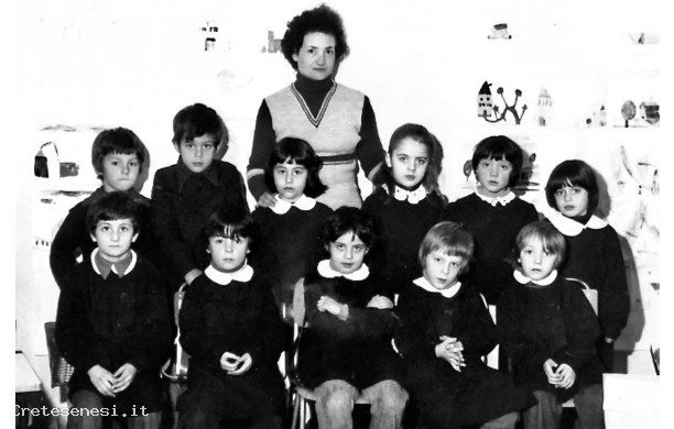 1976 - Prima Elementare della maestra Pelacchi