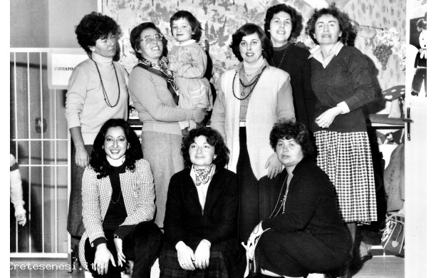 1981 - La squadra al completo delle maestre