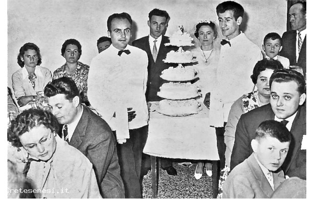 1959, Ottobre - Dino e Gina di Beccanella, sposi