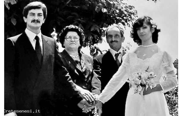 1981, Domenica 7 Giugno - Si sposano Marco e Loriana