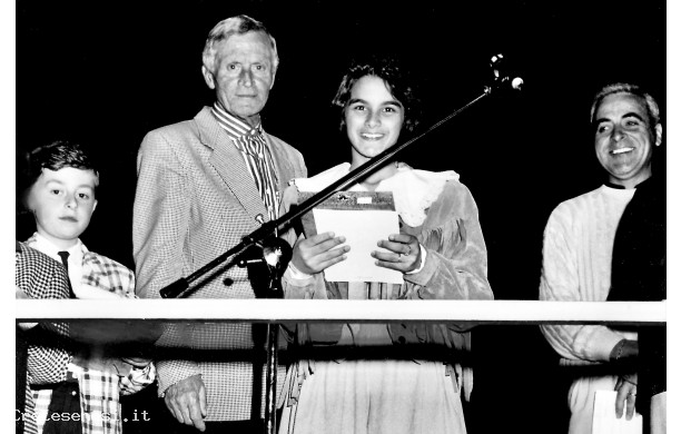 1990, Sabato 19 Maggio: I premiati per i componimenti sulla BONTÀ