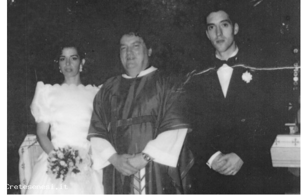 1990 - Si sposa Gianpaolo del Cocciaio