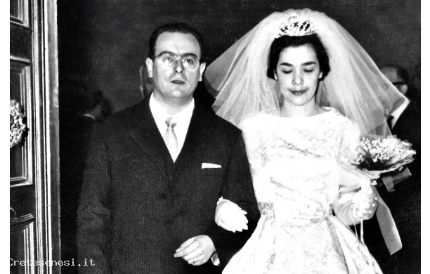 1961, Venerd 21 Aprile - Conte e Rossana, sposi