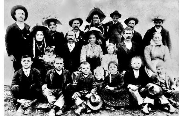 1909 - I Meioni, contadini a Torrentino