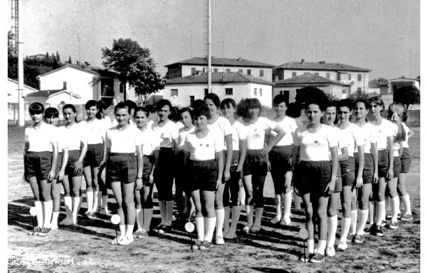 1969 - Allieve della Scuola Media ai Giochi della Giovent