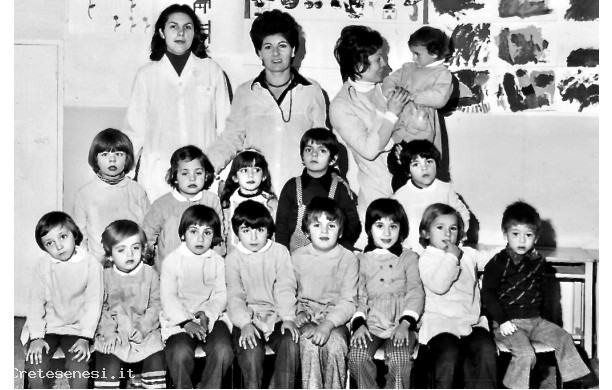 1975 - Bambini della scuola Materna