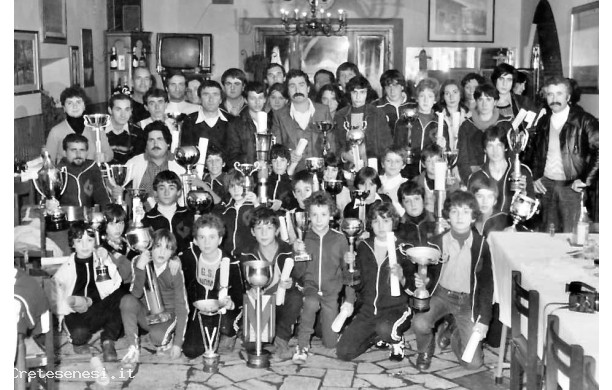 1979 - il G. S. Ascianomobili festeggia gli atleti più piccoli