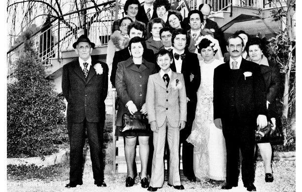 1974, Sabato 23 Febbraio - Enzo si sposa alle Serre