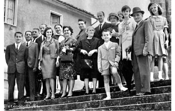 1963, gioved 5 Settembre - I parenti dello sposo