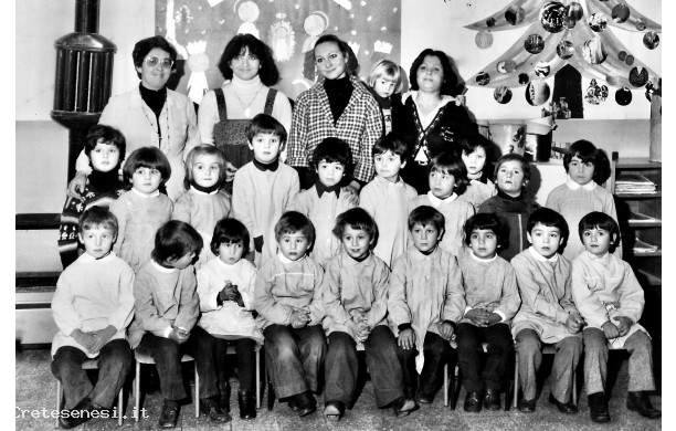 1975 - La Materna Statale ancora nei locali delle Suore