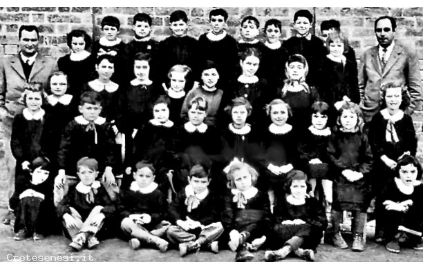 1954 - Le due pluriclasse Elementari di Palazzo Venturi