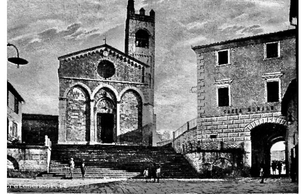 1928 - Piazza della Basilica e Porta Massini