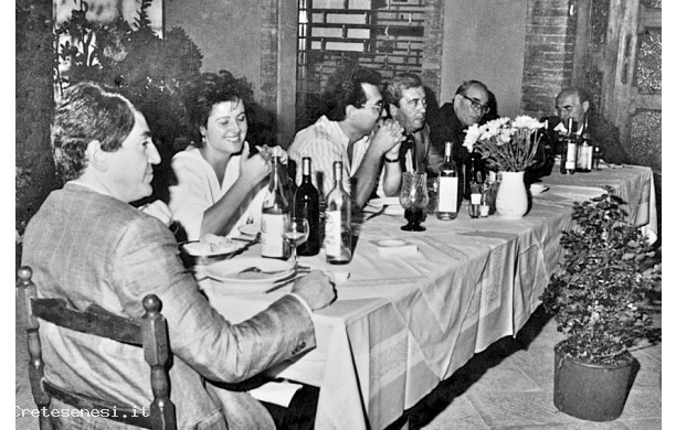 1987 -3- Cena dei Menciaioli, la tavolata di testa