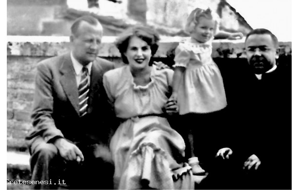 1949 - Gli Schonburg con la figlia primogenita