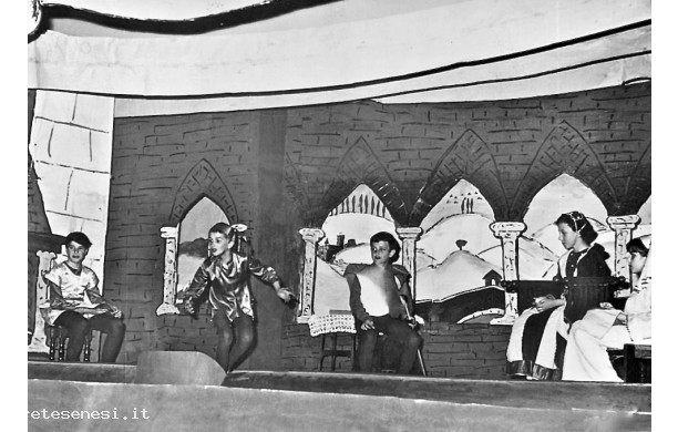 1967 - La storia del Conte Guido, una scena della rappresentazione teatrale