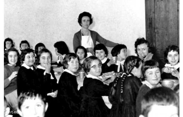 1958 - Mensa scolastica delle Elementari o come si diceva allora “Refettorio”