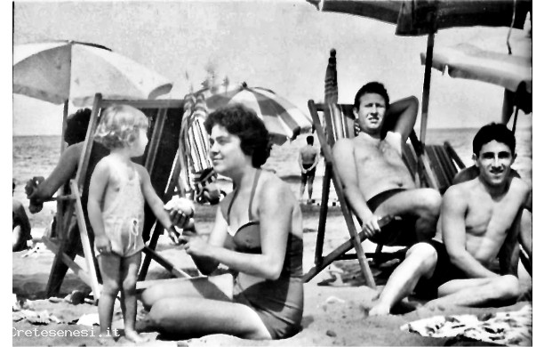 1960 - Al mare a San Vincenzo