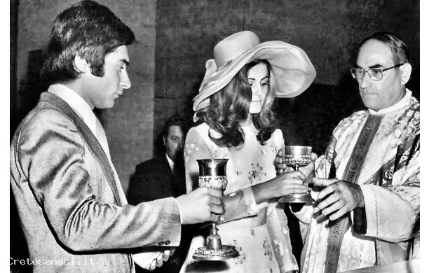 1971, Luned 27 Settembre - Luciana e Silvano, sposi