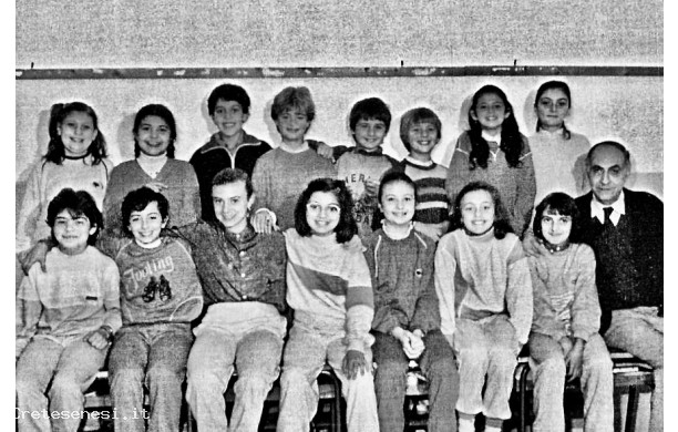 1984 - Una quinta elementare del maestro Marignani