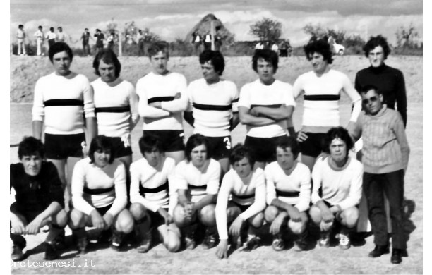 1971 - Torneo della Pievina: la squadra Edicola Moscatelli
