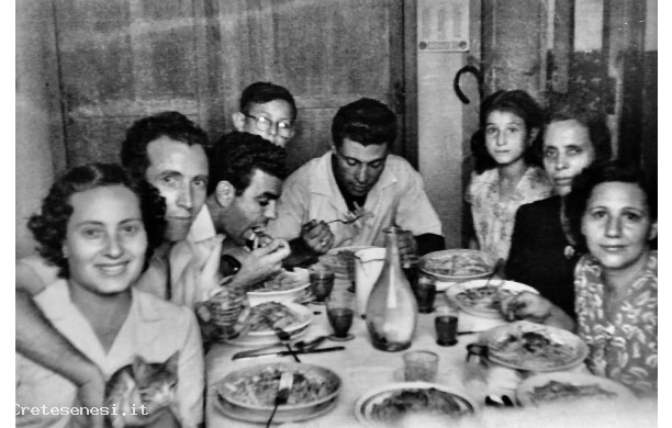 1953 - A pranzo dalle sorelle Marchetti