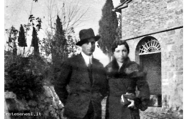 1936, Sabato 28 Novembre - Gino e Nella, sposi