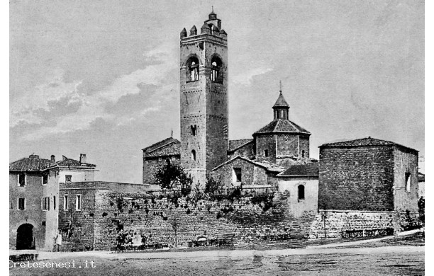 1935 - Cerchia Muraria a sud, con Porta Massini