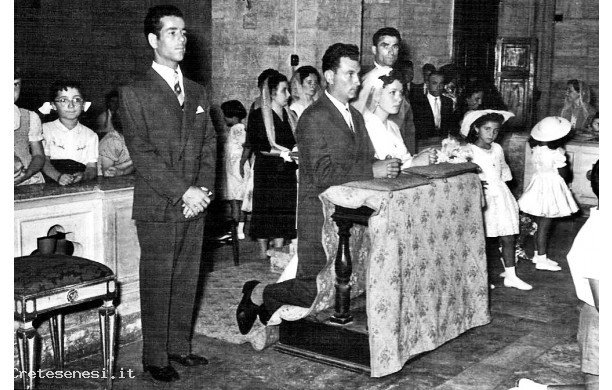 1956, Sabato 11 Agosto - Giuseppe e Maria sposi