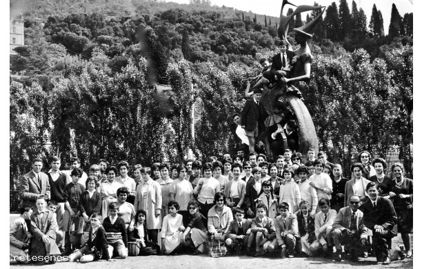 1959 - La Scuola Media in gita a Collodi