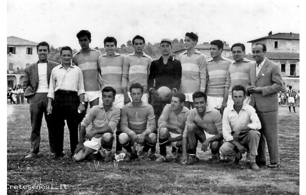 1960 ? - Formazione locale del Gruppo Sportivo Rapolano?