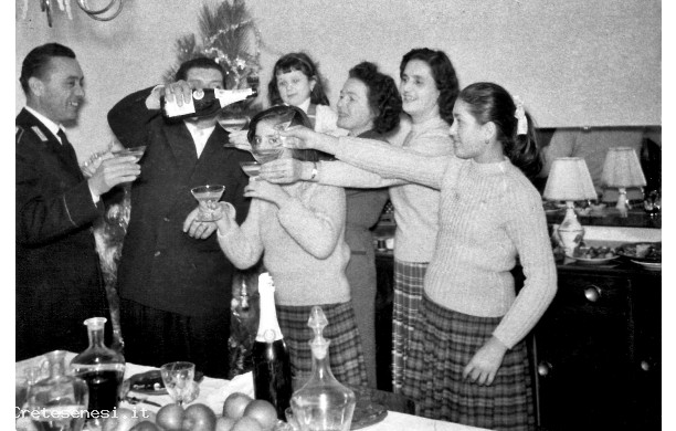 1958, Gioved 25 Dicembre - Ospiti a pranzo in casa Zampi