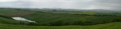 Nubi basse nascondono Siena