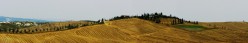 Il paesaggio di Leonina in estate