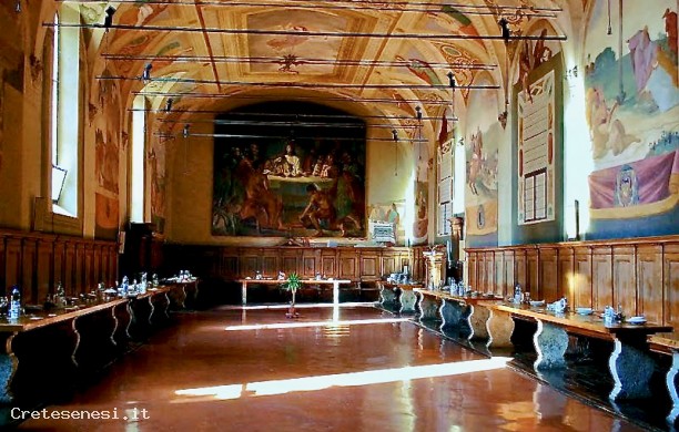 Refettorio Abbazia di Monte Oliveto Maggiore